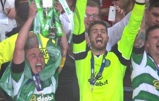Celtic win Scottish Cup to seal Treble Celtic win Scottish Cup to seal Treble