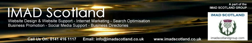 IMAD Scotland for Internet Marketing Services and Web Design services in Scotland