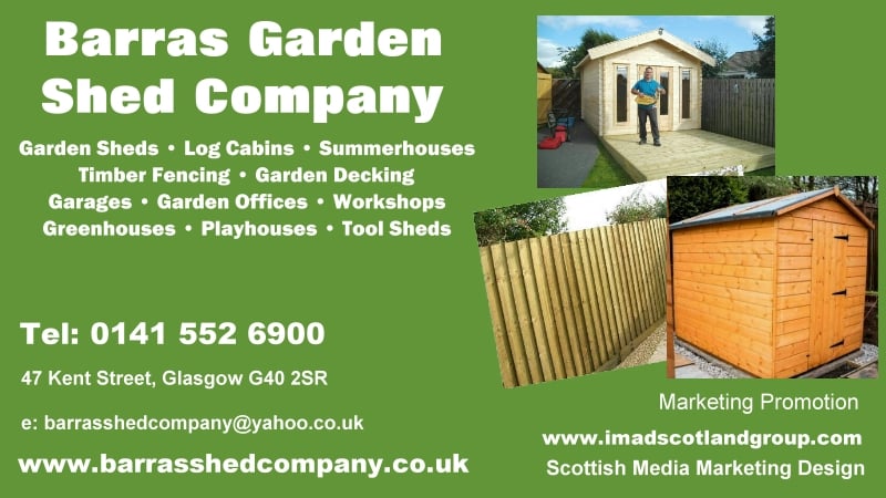 Madshed Barras Garden Shed Company – IMAD Scotland
